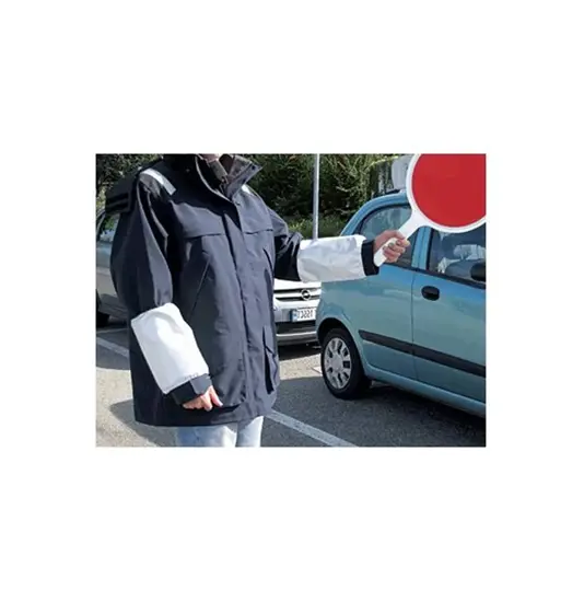 Manicotti alta visibilità per operatori del traffico