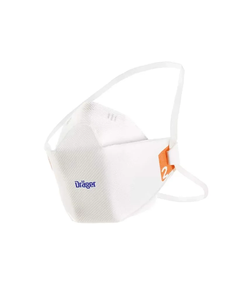 20 maschere antipolvere Drager X-plore 1900, FFP1 - fascette elastiche antistrappo