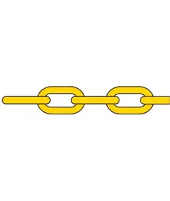metri di catena in plastica segnaletica