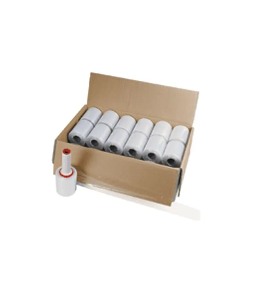 30 minirotoli film estensibile trasparente, 100x150mt