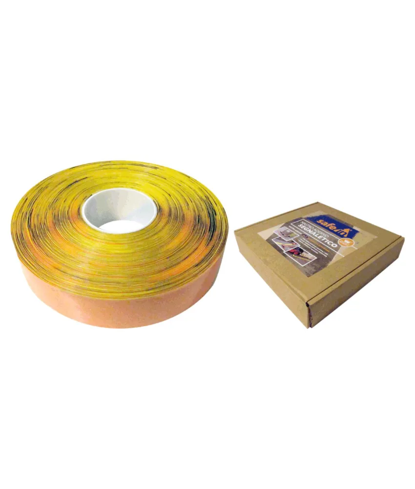 Nastro adesivo da pavimento, altezza 100 mm - lunghezza m 30 - antiscivolo