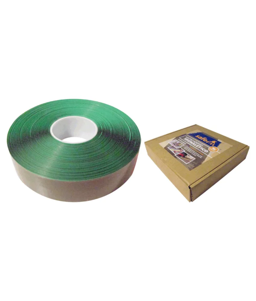 Nastro adesivo da pavimento, altezza 100 mm - lunghezza m 30 - antiscivolo