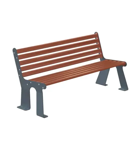 Panchina in acciaio  per arredo urbano