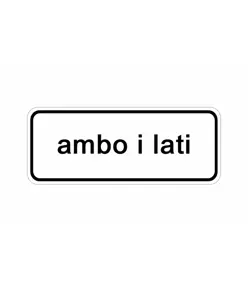 Pannello integrativo ambo i lati