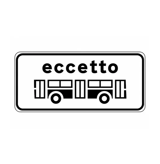 Pannello integrativo eccetto