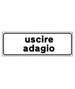 Pannello integrativo uscire adagio