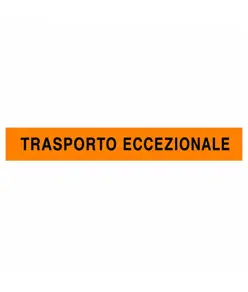 Pannello rifrangente per trasporti eccezionali