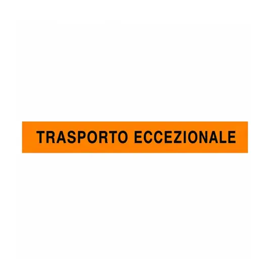 Pannello rifrangente per trasporti eccezionali