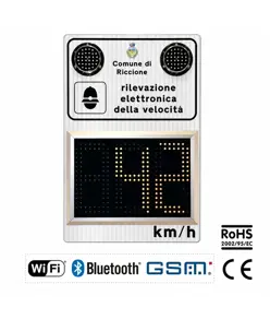 Pannello rilevatore velocità  DTS Slim B