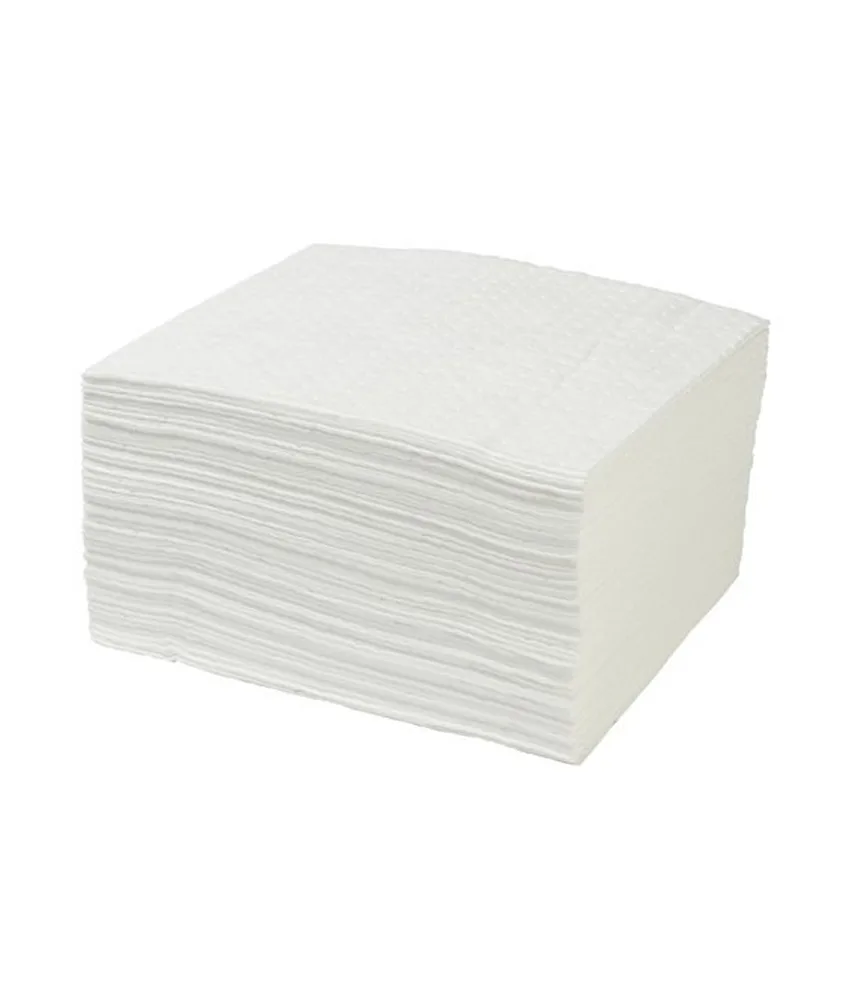 200 panni perforati per oli, dimensioni 50 x 40 cm - potere assorbente 92 litri per confezione