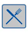 Pellicola adesiva d'indicazione 'ristorante'