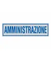 Pellicola adesiva per interni 'amministrazione'