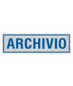 Pellicola adesiva per interni 'archivio'