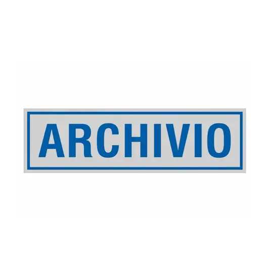 Pellicola adesiva per interni 'archivio'