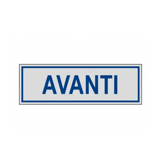 Pellicola adesiva per interni 'avanti'