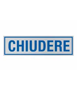 Pellicola adesiva per interni 'chiudere'