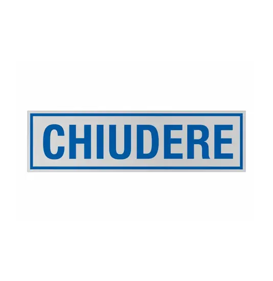 Pellicola adesiva per interni 'chiudere'