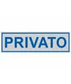 Pellicola adesiva per interni 'privato'