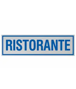 Pellicola adesiva per interni 'ristorante'