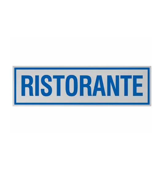 Pellicola adesiva per interni 'ristorante'