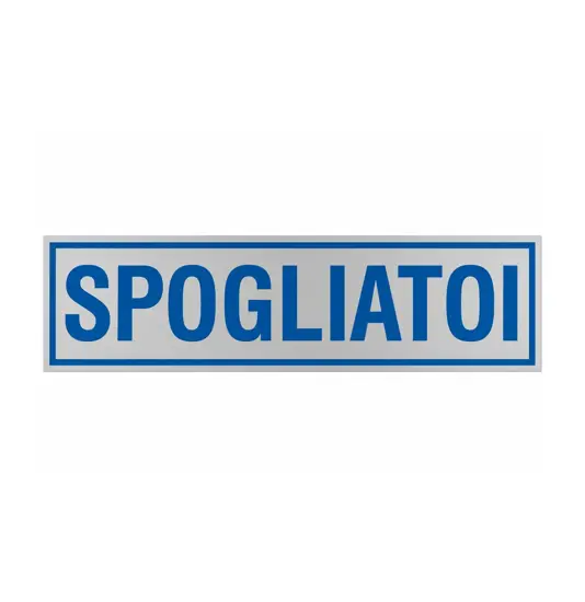Pellicola adesiva per interni 'spogliatoi'