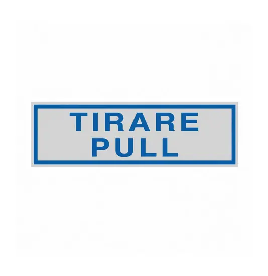 Pellicola adesiva per interni 'tirare pull'