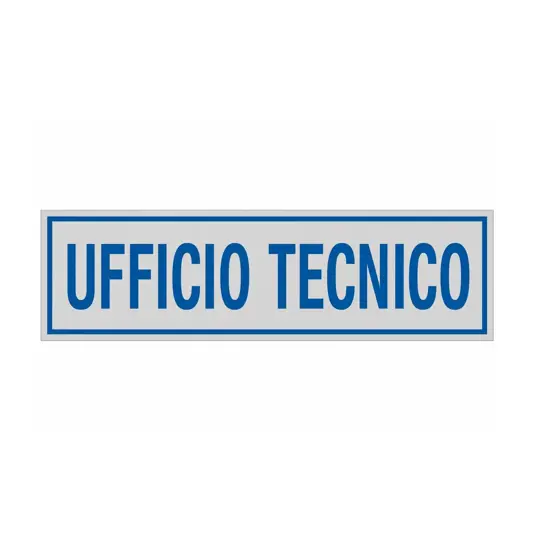 Pellicola adesiva per interni 'ufficio tecnico'