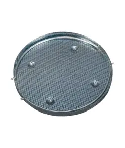 Piatto con funzione rompifiamma Justrite