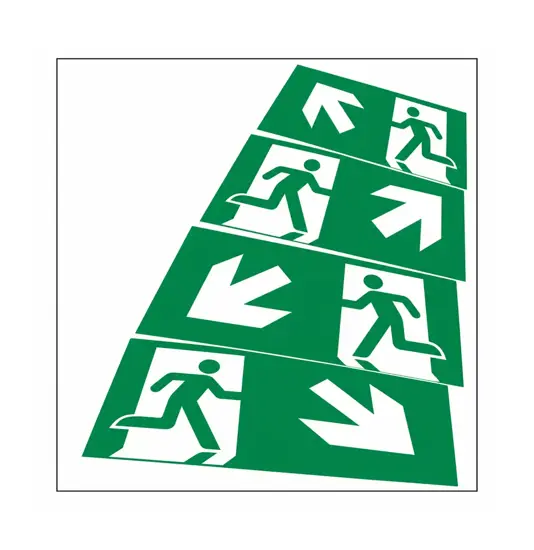 pittogrammi per lampada di emergenza
