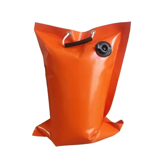 Sacco zavorra vuoto in PVC