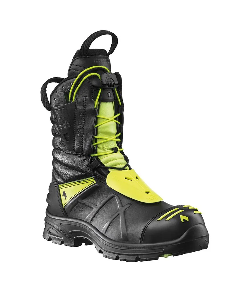 Scarponi antinfortunistici antincendio Haix Fire Eagle, Pelle impermeabile e traspirante - idrorepellenti - gambale 29 cm - suola robusta e sportiva