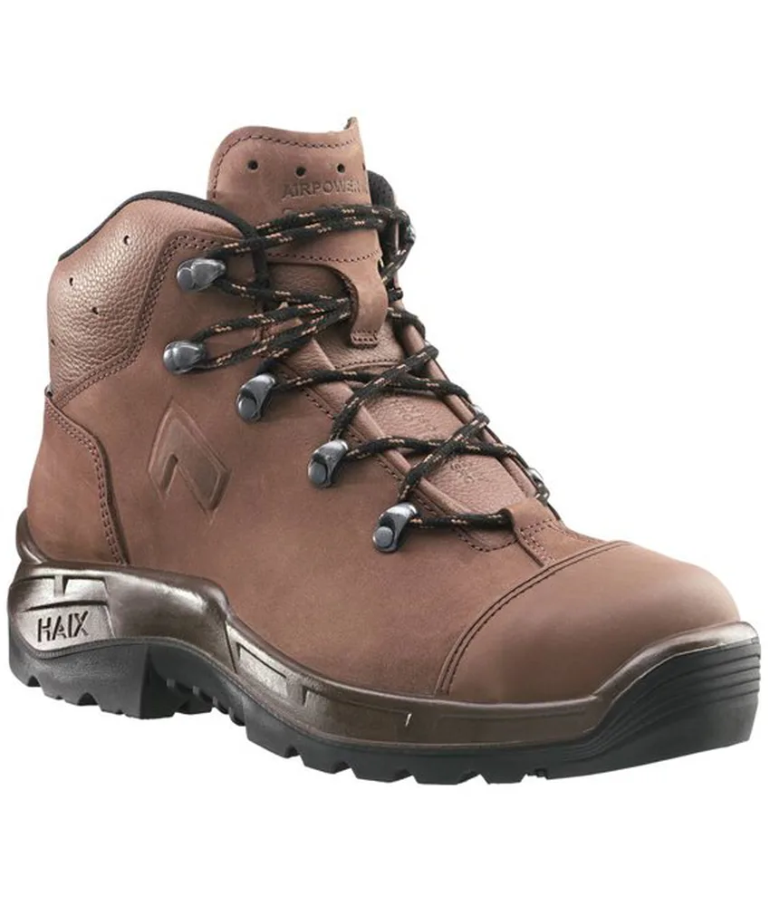 Scarponi antinfortunistici S3 Haix AirPower R26, Scarpe antinfortunistiche alte - Tomaia in pelle