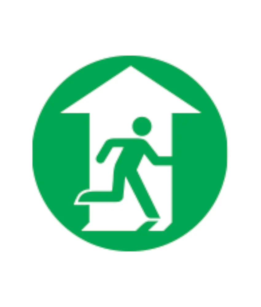 Segnale adesivo da pavimento, in PVC