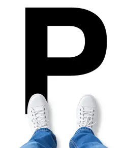 Segnaletica adesiva da pavimento con lettere e numeri
