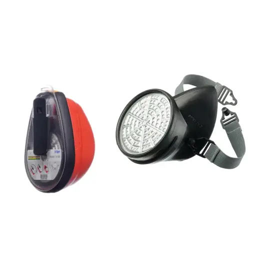 Semimaschera di fuga Drager Parat 3100