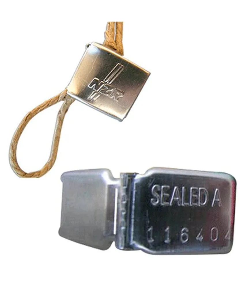 Sigilli a clip colore argento. Utilizzo con spiralina. Scatola 10.000 pz., in alluminio