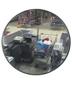 Specchio circolare con attacco rigido per interni  Economic