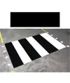 Striscia adesiva per realizzazione attraversamento pedonale. dim 30 cm x 1 mt.