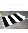 Striscia adesiva per realizzazione attraversamento pedonale. dim 30 cm x 1 mt.