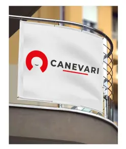 Striscione in PVC formato quadrato