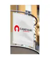 Striscione in PVC formato verticale
