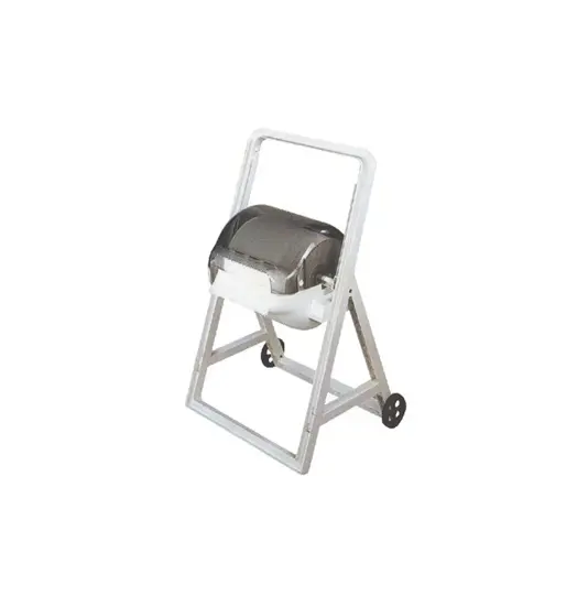 Supporto porta rotolo per carta con coperchio