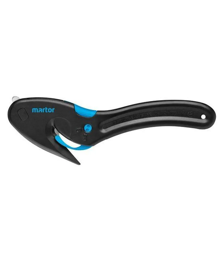 Taglierino Martor 'Secumax Easysafe', con lama retrattile automaticamente - in plastica