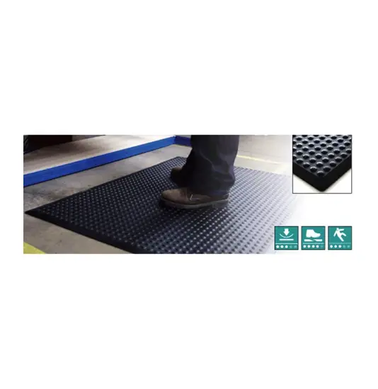 Tappeto in gomma antifatica  Bubblemat