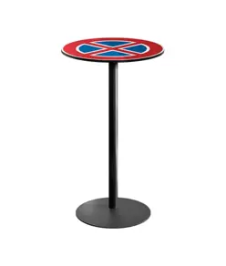 Tavolino alto con simbolo  serie Road