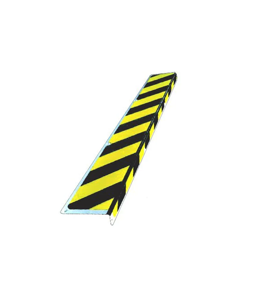 Terminale antiscivolo luminescente, Acciaio inox