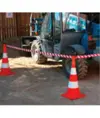 Testina tendinastro per coni stradali
