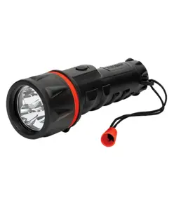 Torcia a led interamente in gomma con cinturino da 12 lumen