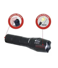 Torcia led steel in alluminio