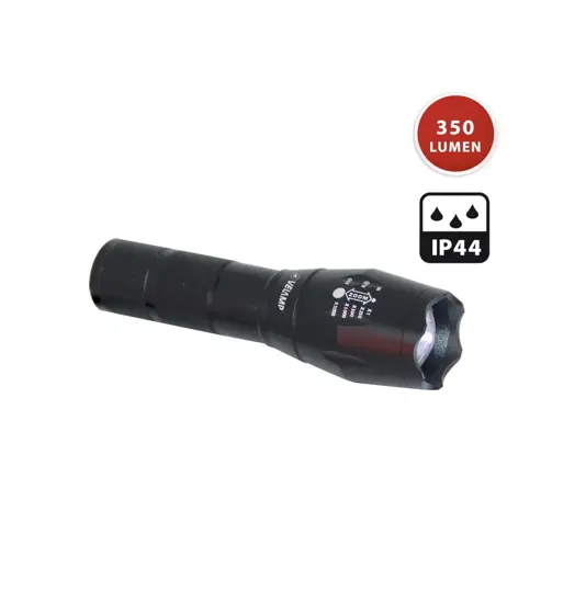 Torcia led steel in alluminio